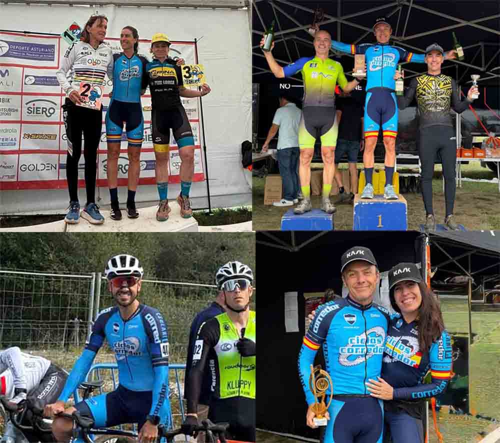 El equipo se trae dos victorias en ciclocross de su periplo por Asturias